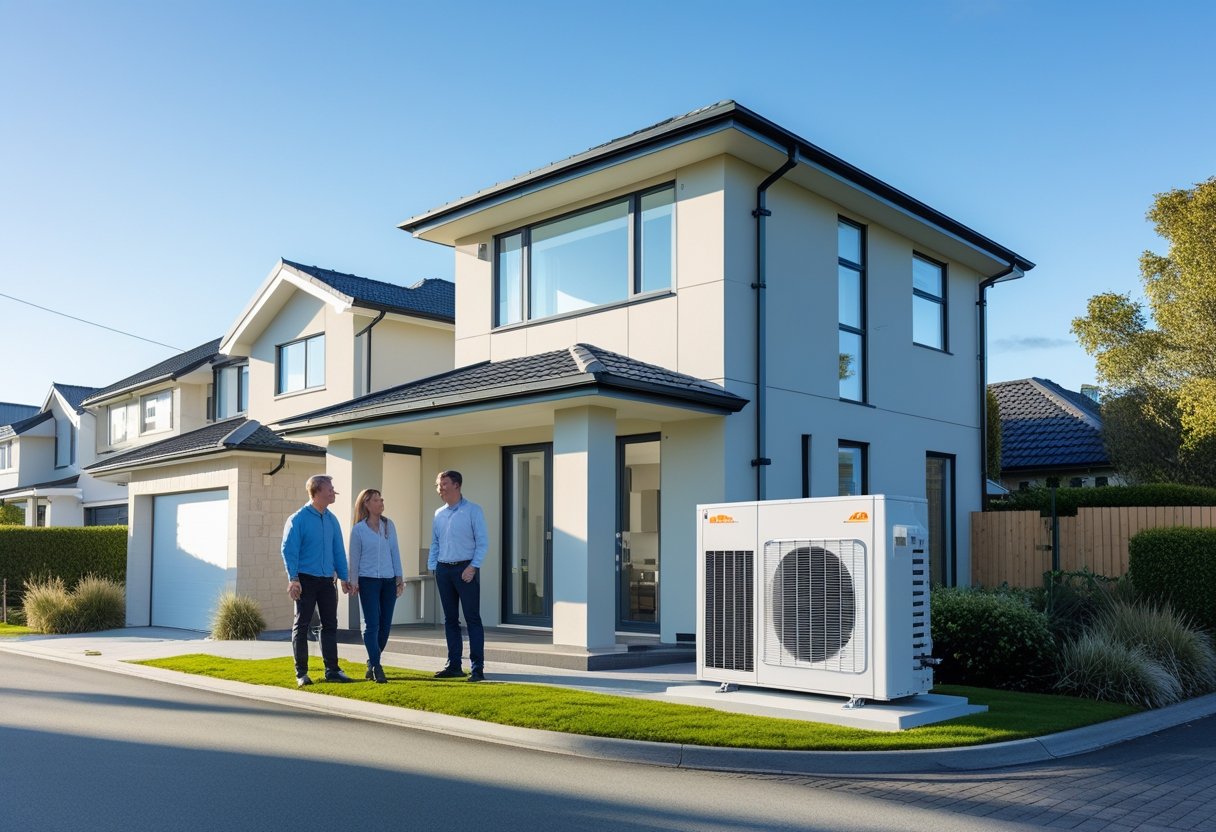 Energibesparelser med varmepumper og facaderenovering i Nordsjaelland for private